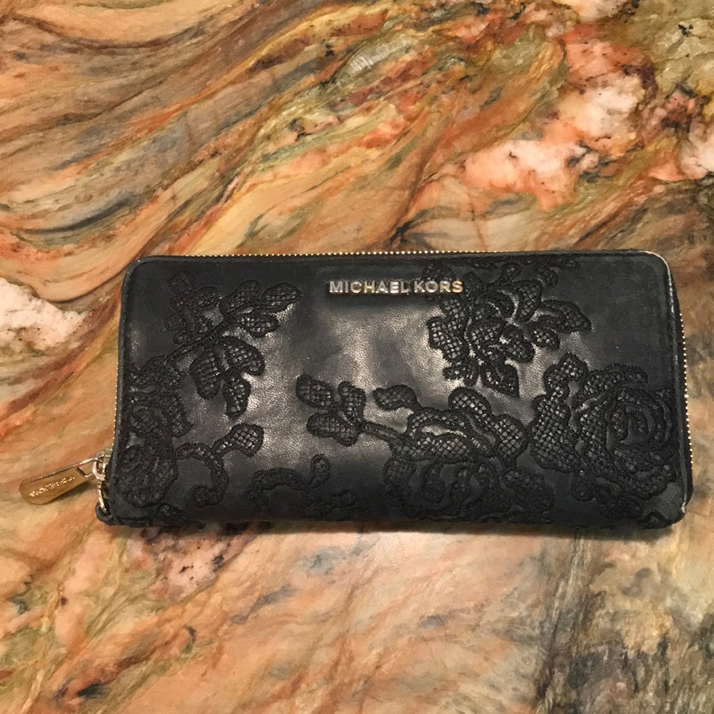 Used Michael Kors Lace Wallet